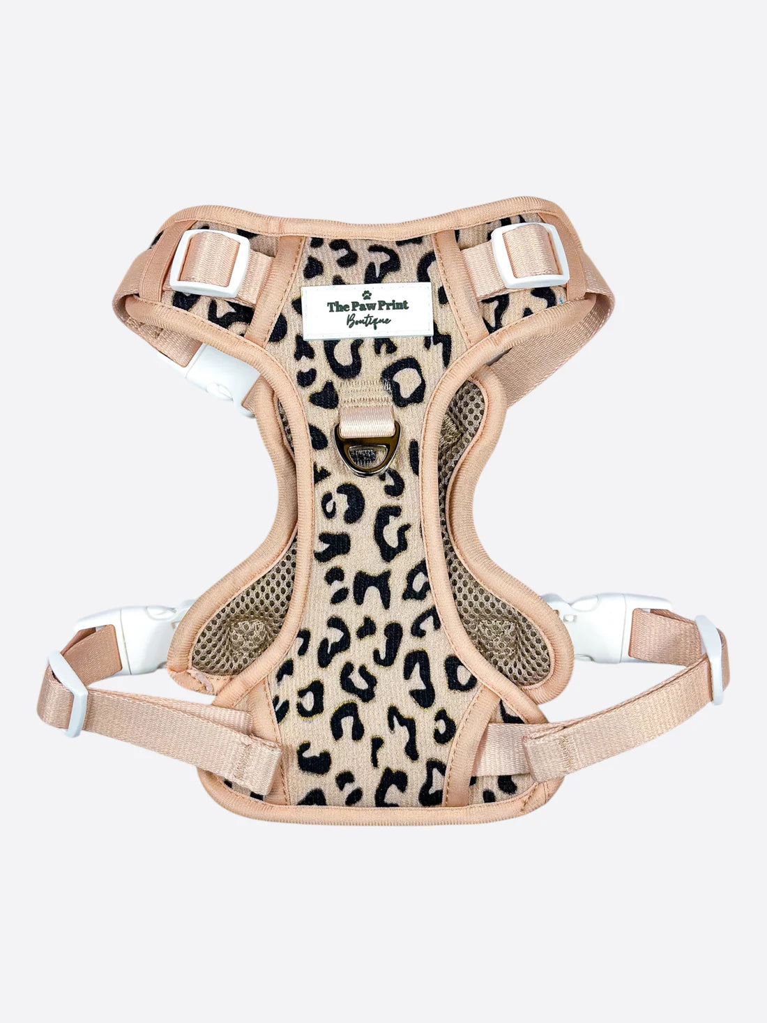 The Luxe Leopard (Beige) Harness