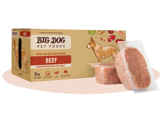 Big Dog Barf Beef Raw Diet