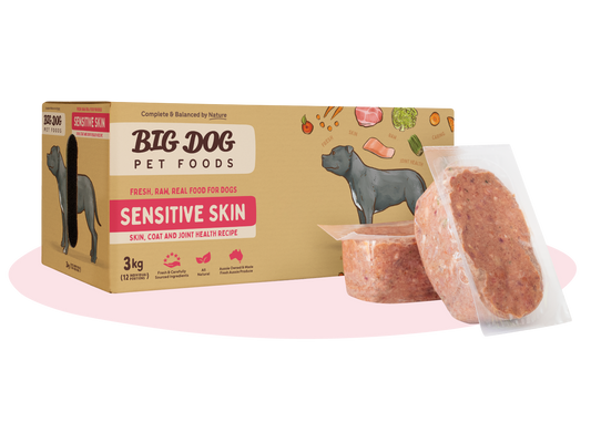 Big Dog Barf Sensitive Skin Raw Diet