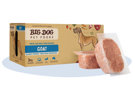 Big Dog Barf Goat Raw Diet